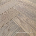 Sale Herringbone Brushed Oak Engineered Wood 15mm Thickness